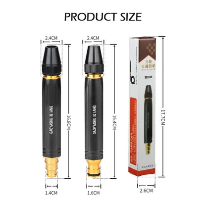 High Pressure Water Spray Nozzle for Garden, Car Wash & Cleaning