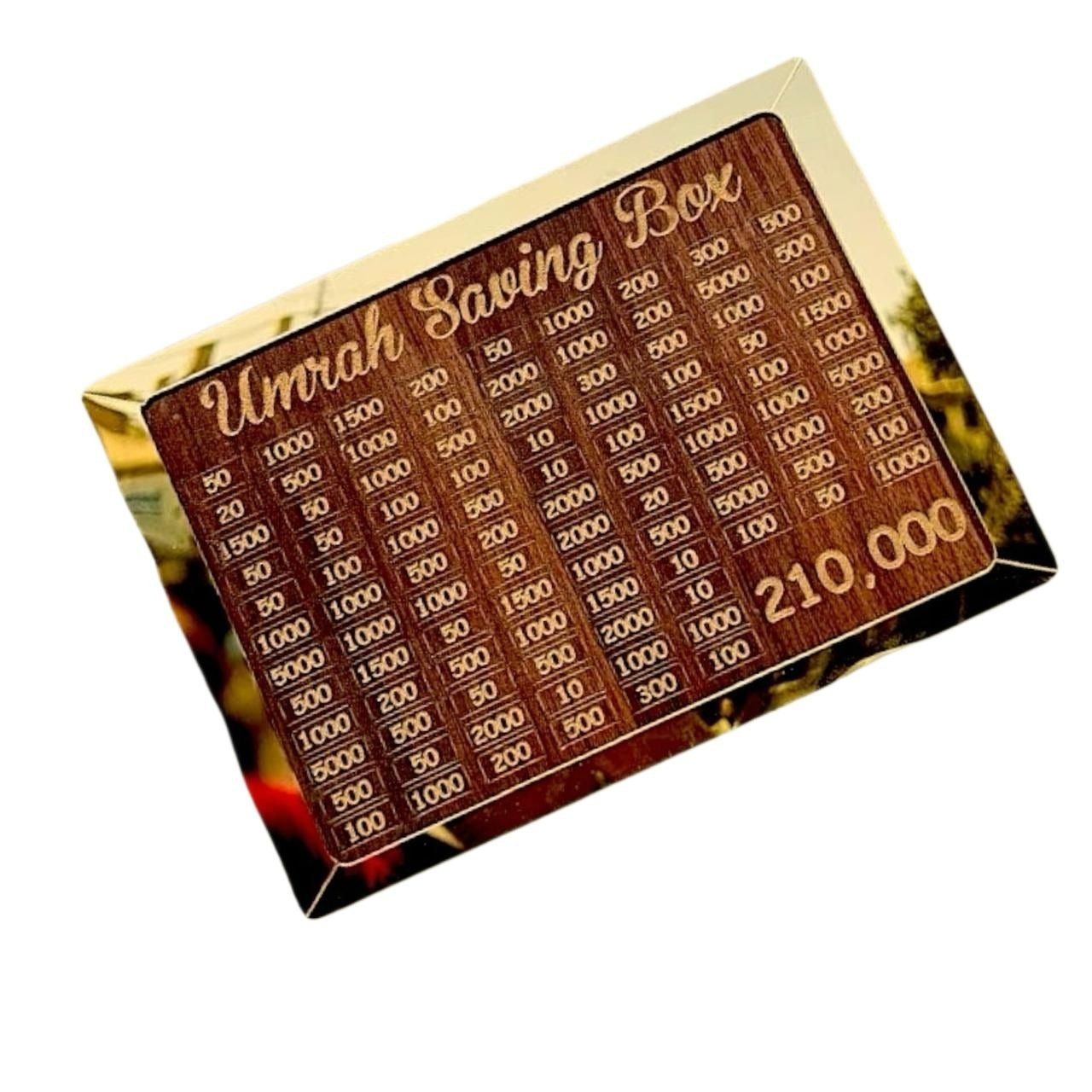 Umrah Saving Box with Scratch-Off Challenge | Money Saving Box