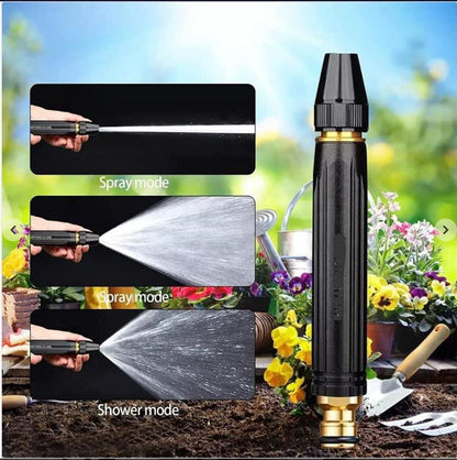 High Pressure Water Spray Nozzle for Garden, Car Wash & Cleaning