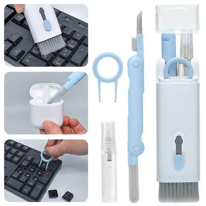 7-in-1 Multi-Function Keyboard Cleaning Kit – Laptop, Earbuds & Electronics Cleaning Brush Set
