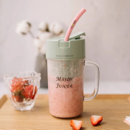 Portable USB Rechargeable Mini Blender Bottle – Personal Juicer for Smoothies & Fresh Juice