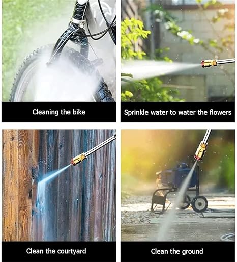High Pressure Car Wash Foam Sprayer Nozzle Kit for Garden Hose