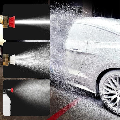 High Pressure Car Wash Foam Sprayer Nozzle Kit for Garden Hose