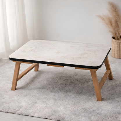 Portable Wooden Foldable Table – Multi-Purpose Laptop & Bed Study Table
